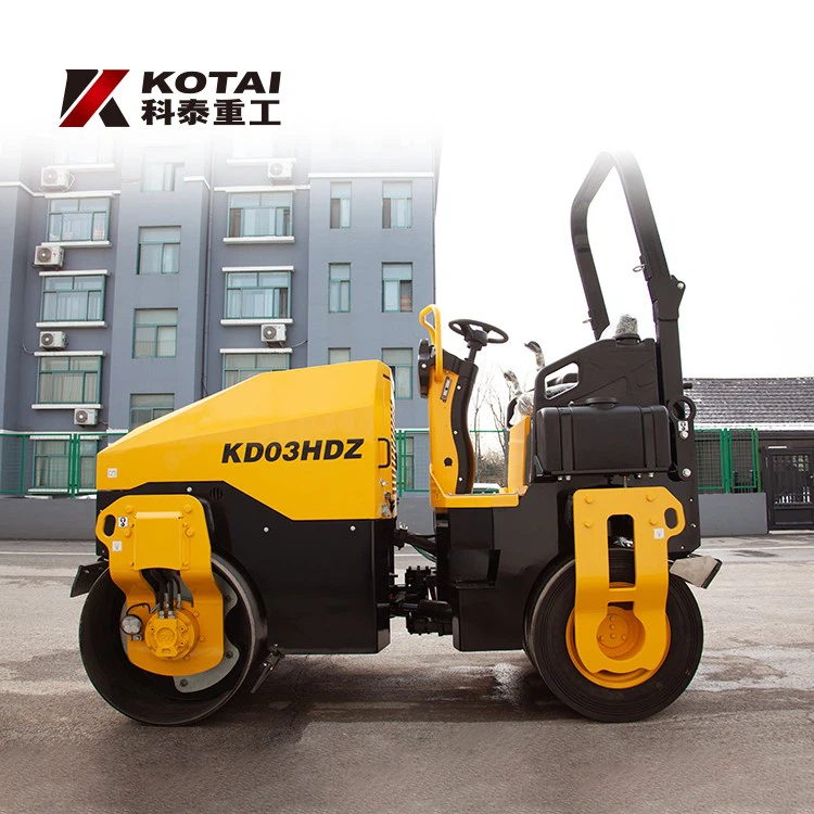 3 Ton Tire Combined Tandem Vibratory Road Roller Factory